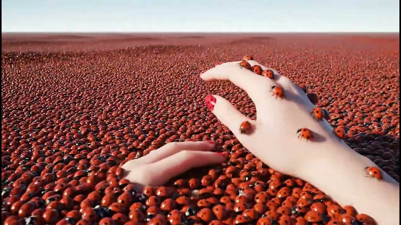 Swimming in an Ocean of... BUGS?! 🐞 (WARNING: This gets weird) | ASMR! #tingles #oddlysatisfying