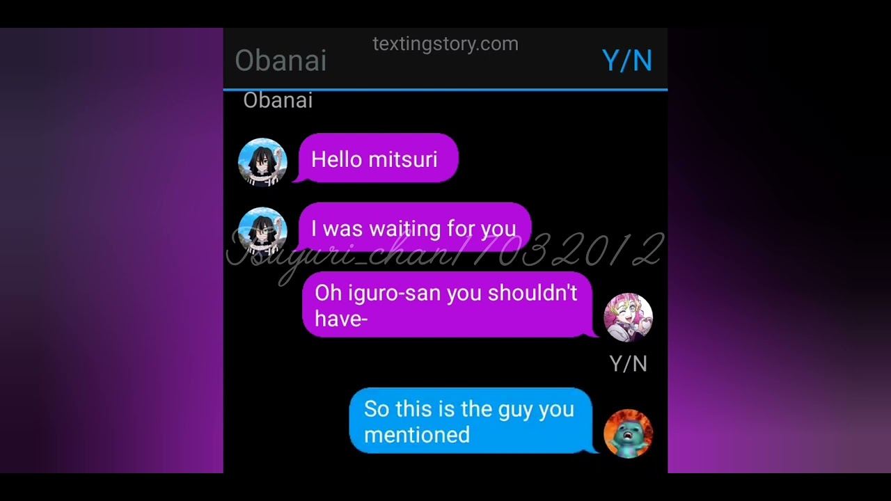 Muichiro × Y/n | part 1 | texting story