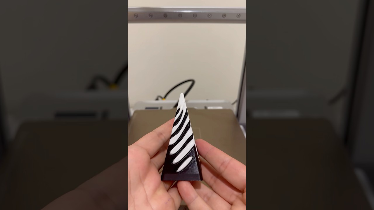 3D Printed Spiral Cone Fidget 