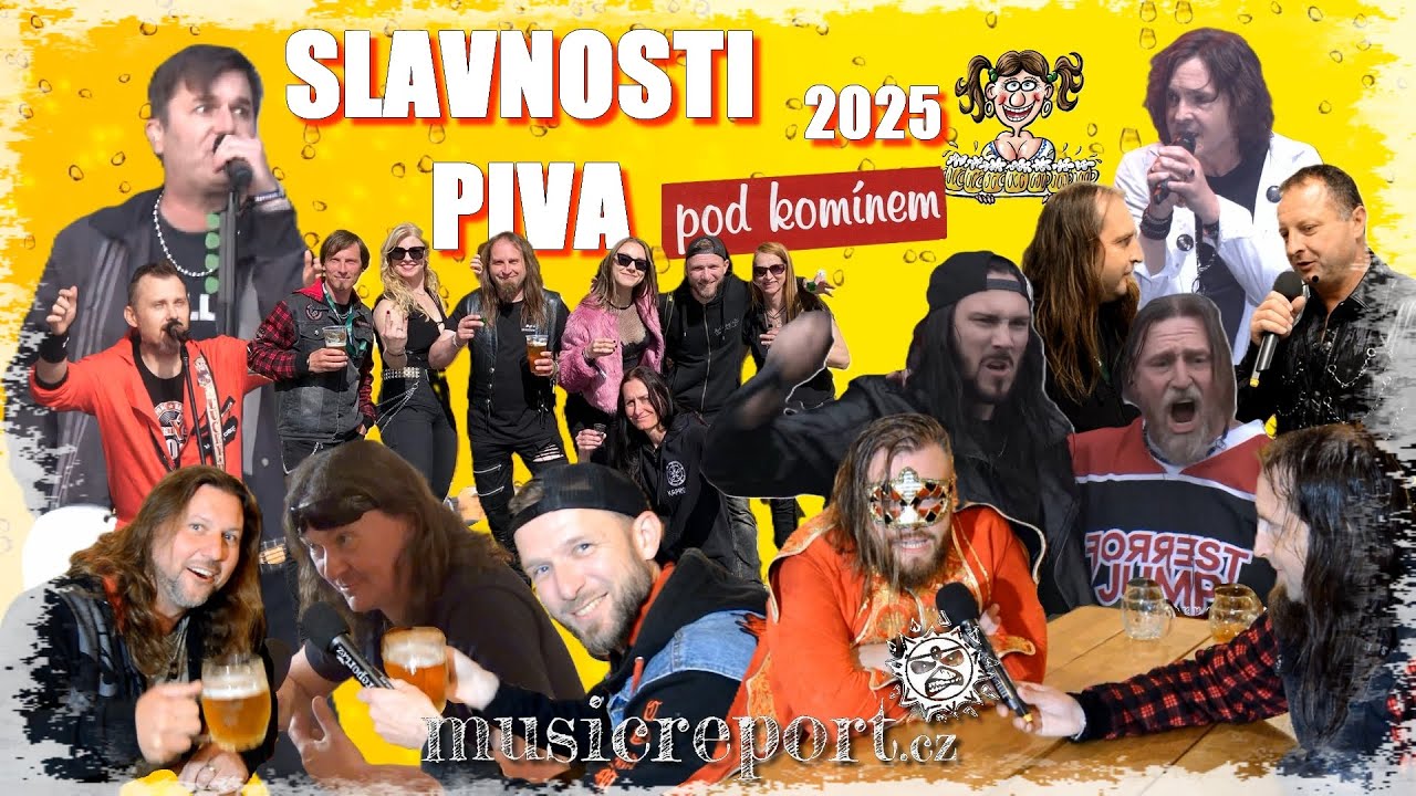 SLAVNOSTI PIVA POD KOMÍNEM 2025 - FESTIVALOVÝ SPECIÁL musicreport.cz (rozhovory & rock ´n ´roll)