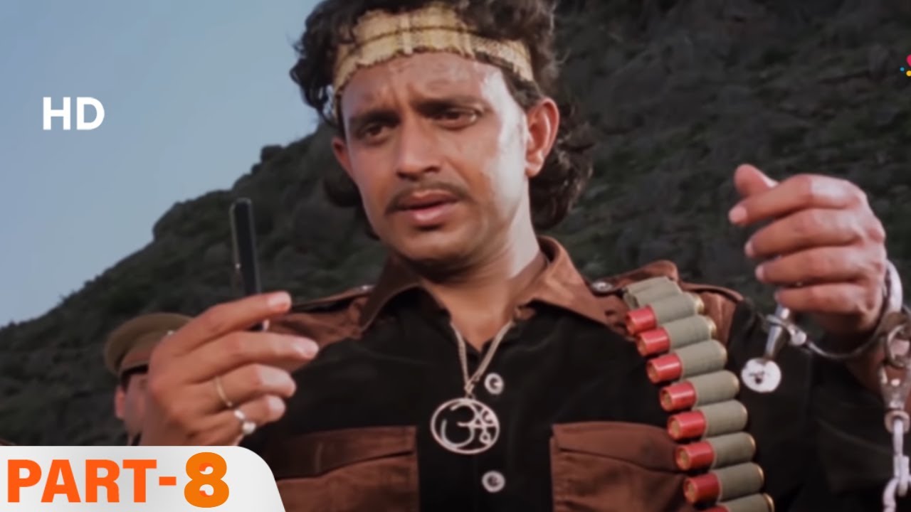 क्लाइमेक्स | Daata - Movie Parts - 08 | Mithun Chakraborty | Padmini Kolhapure