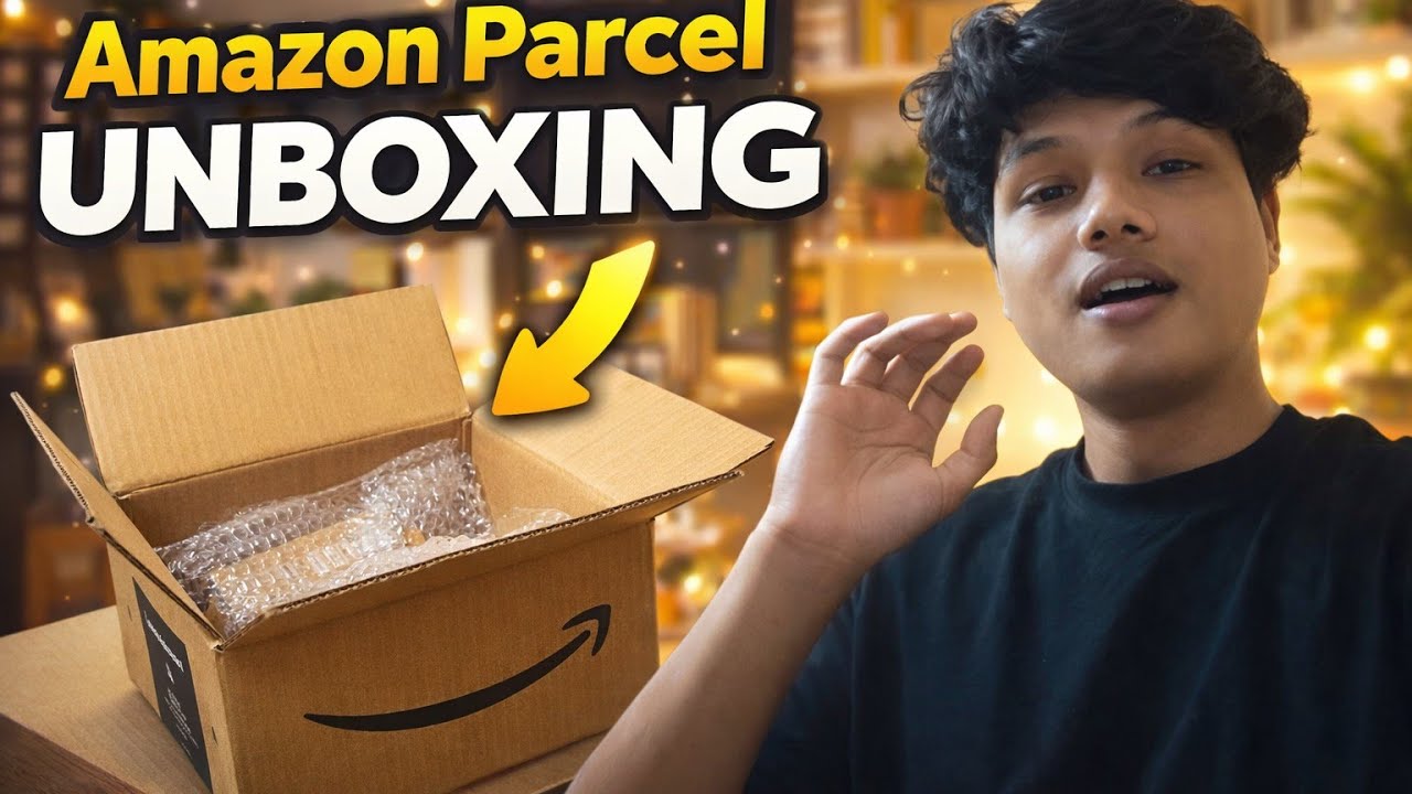 Unboxing My Amazon Package 📦🛍️ | Vlog #2 🎥💖