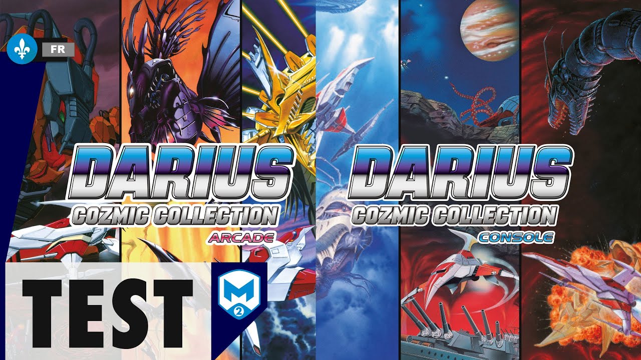 TEST des jeux Darius Cozmic Collection Arcade et Console - PS4, Switch
