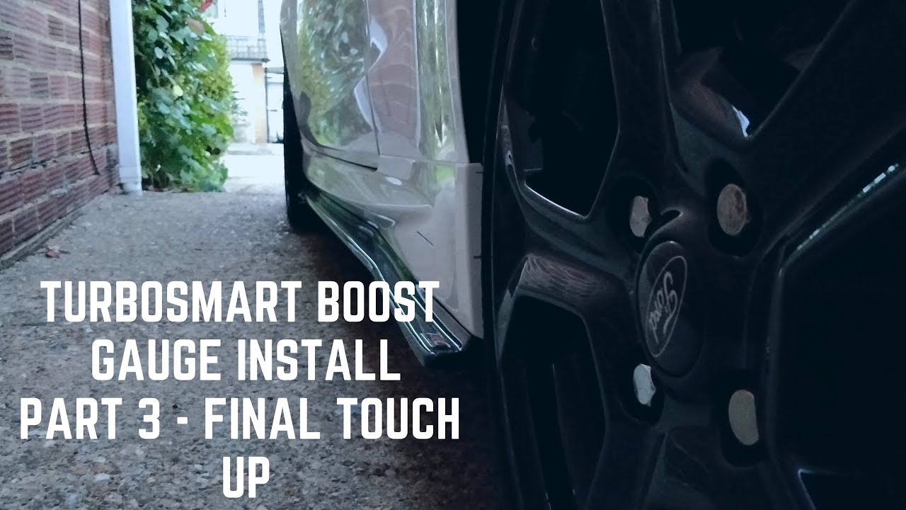 Turbosmart Boost Gauge Install - Part 3 - Final Touch Up