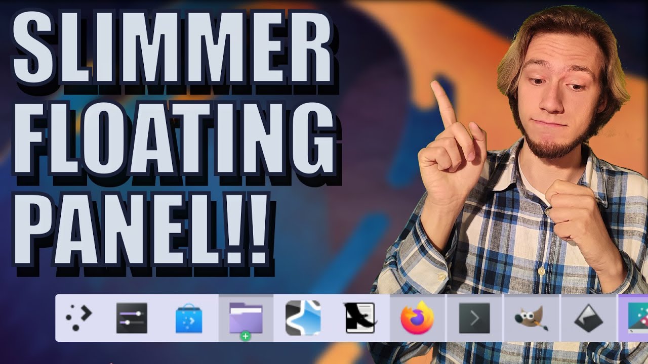 KDE FLOATING PANEL got PRETTIER :D