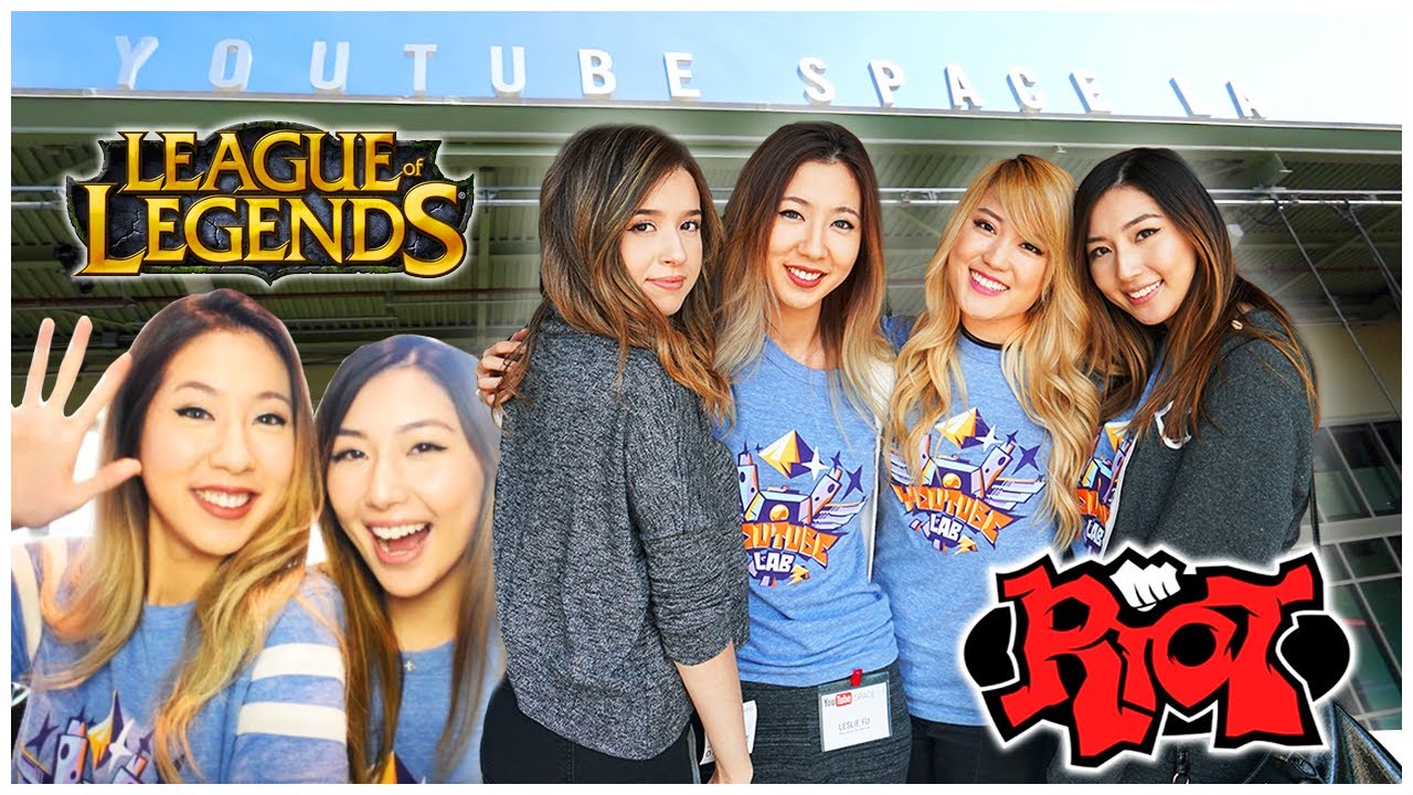 WHAT THE RIOTGAMES YOUTUBER LAB IS LIKE!