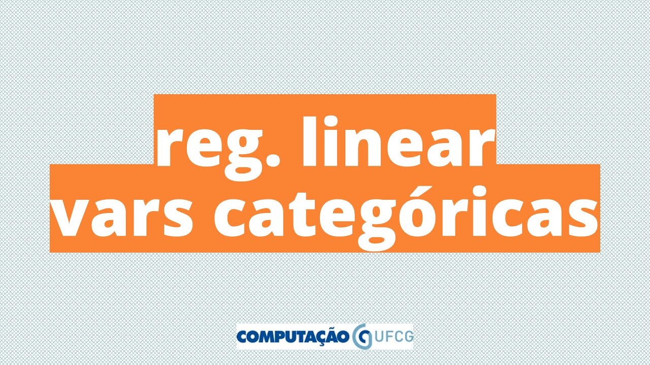 28 - Regressão linear com variáveis categóricas