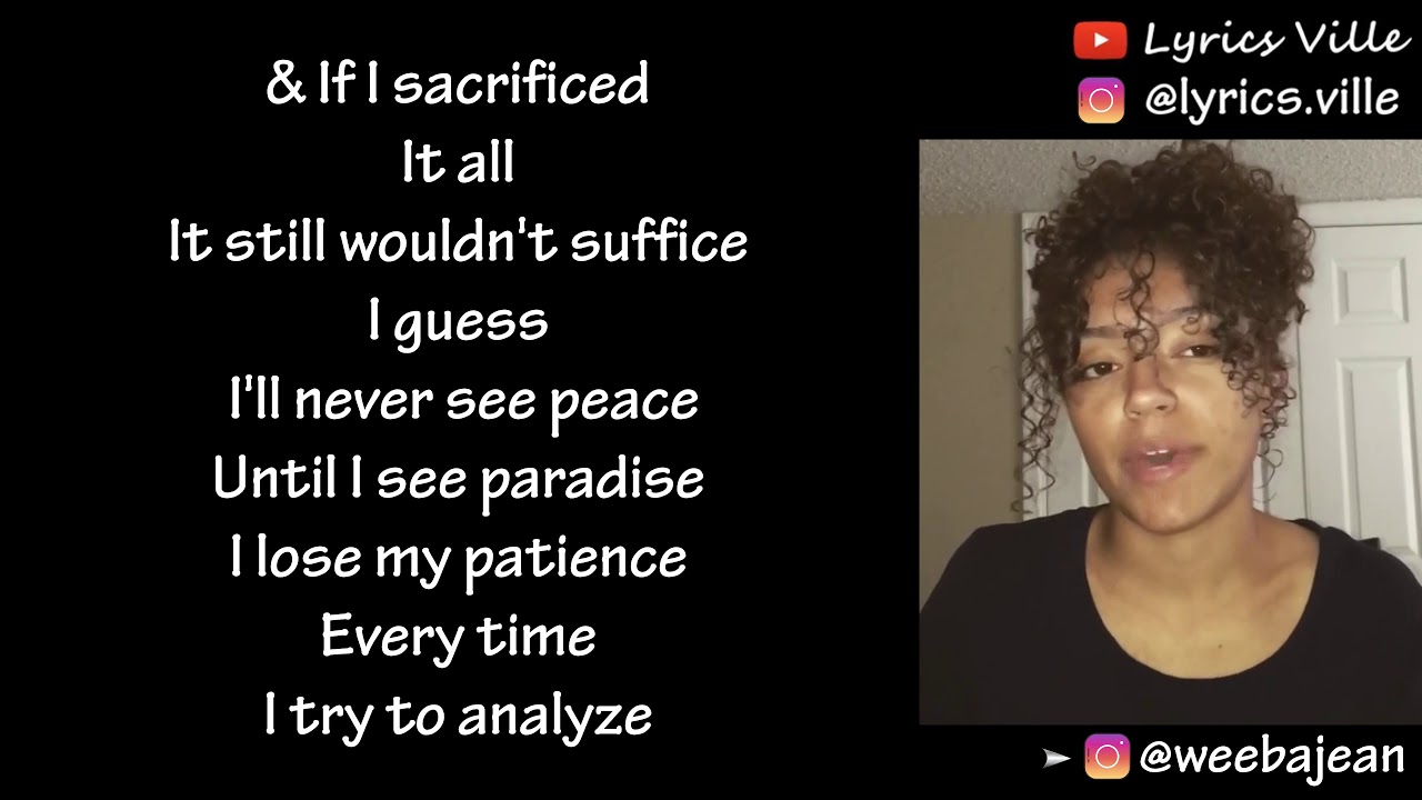 And if I sacrificed it all... @weebajean (Lyrics)