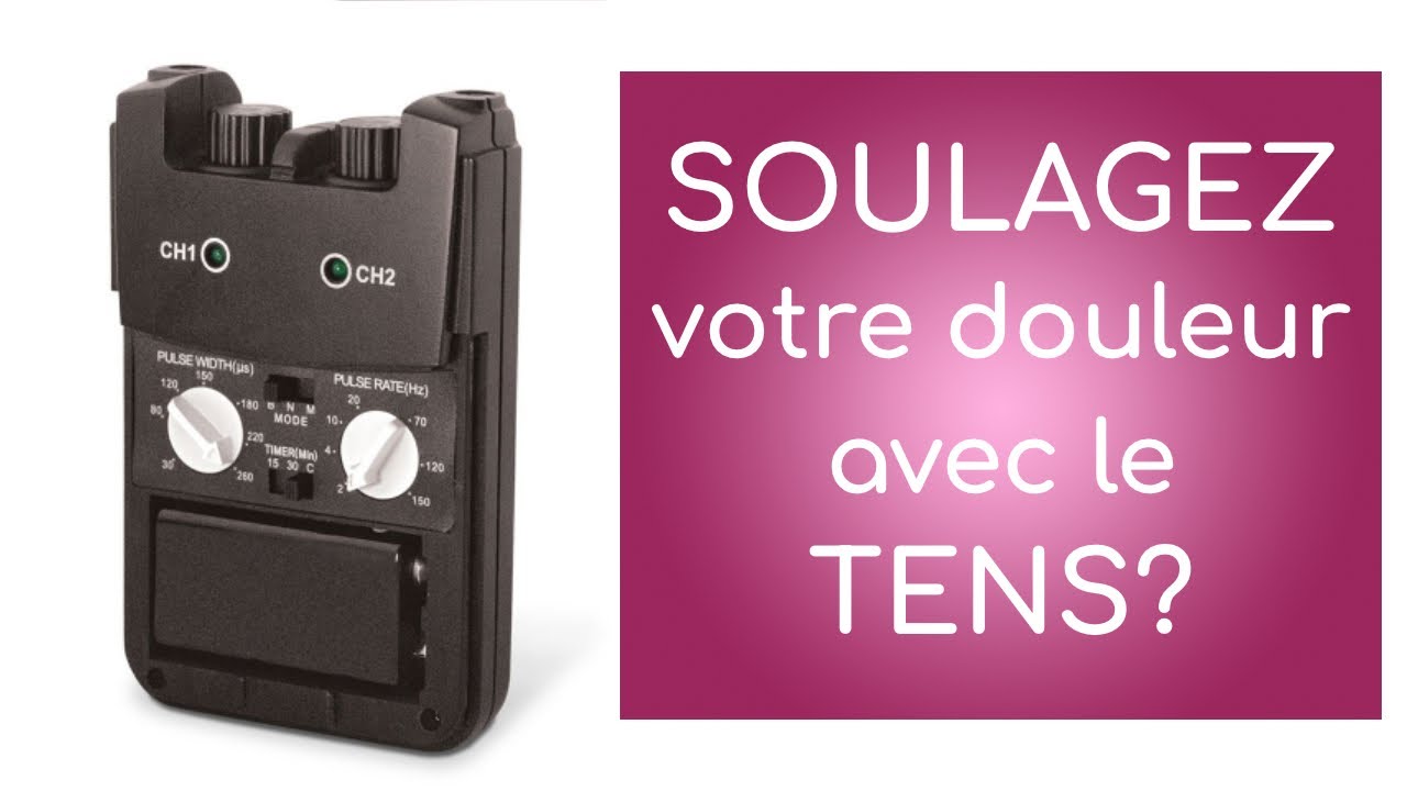 Soulagez votre douleur avec la stimulation électrique et le TENS ?