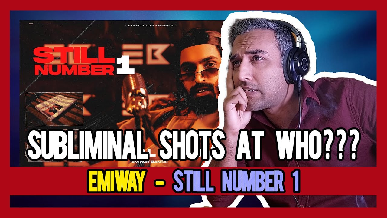 PAKISTANI RAPPER REACTS TO EMIWAY - STILL NUMBER 1 (PROD BY BARGHOLZ ) | OFFICIAL MUSIC VIDEO