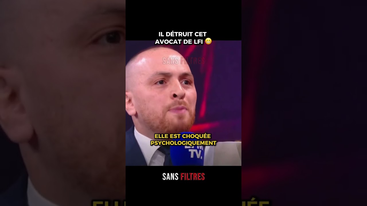 Mathieu Valet explose cet avocat de chez LFI sur les d&eacute;linquants 💥