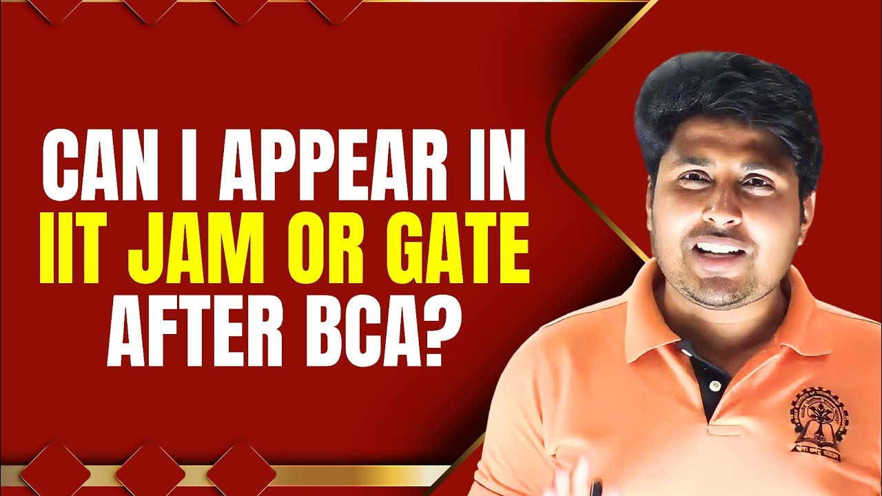 Can i appear in IIT JAM or GATE after BCA?? Mathstats @ 8810409392 :8810409392 Mathstats@8810409392