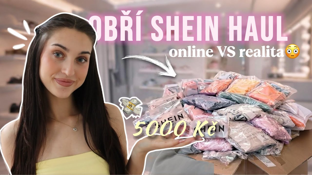 Letn&iacute; SHEIN HAUL | online VS realita...🫣
