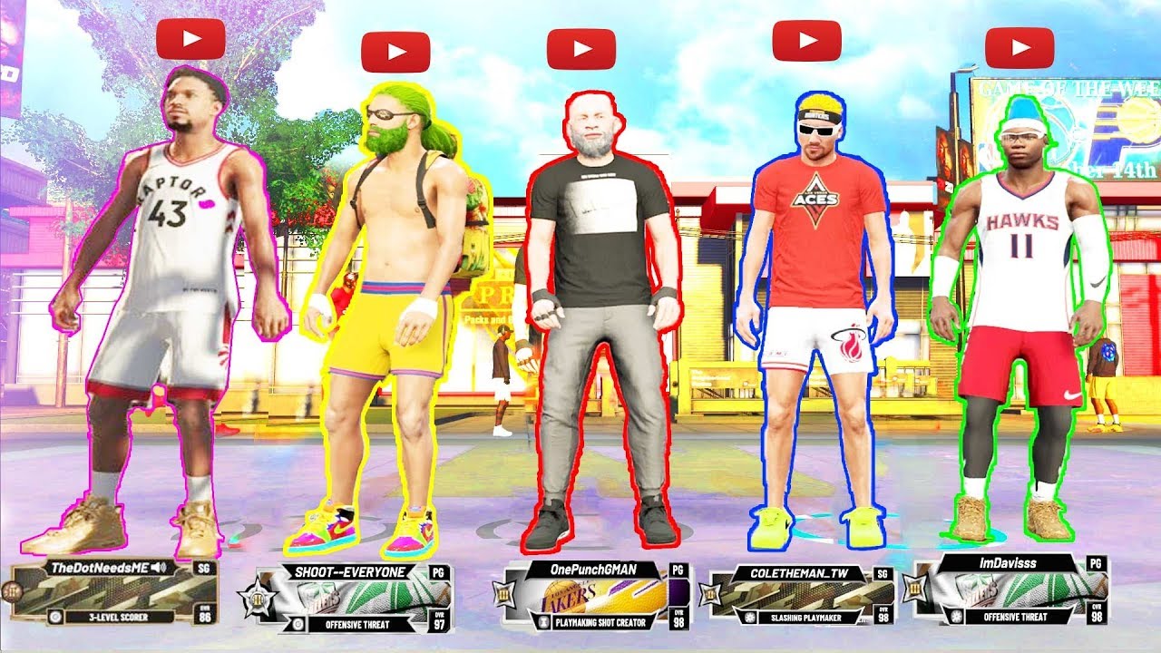 Я ПРОВЕЛ YOUTUBER ROYALE В СВОЁМ ПАРКЕ В NBA 2K20.. новое парковое событие NBA 2K20