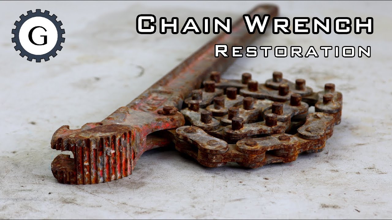Chain Wrench Restoration | MCC Chain Wrench