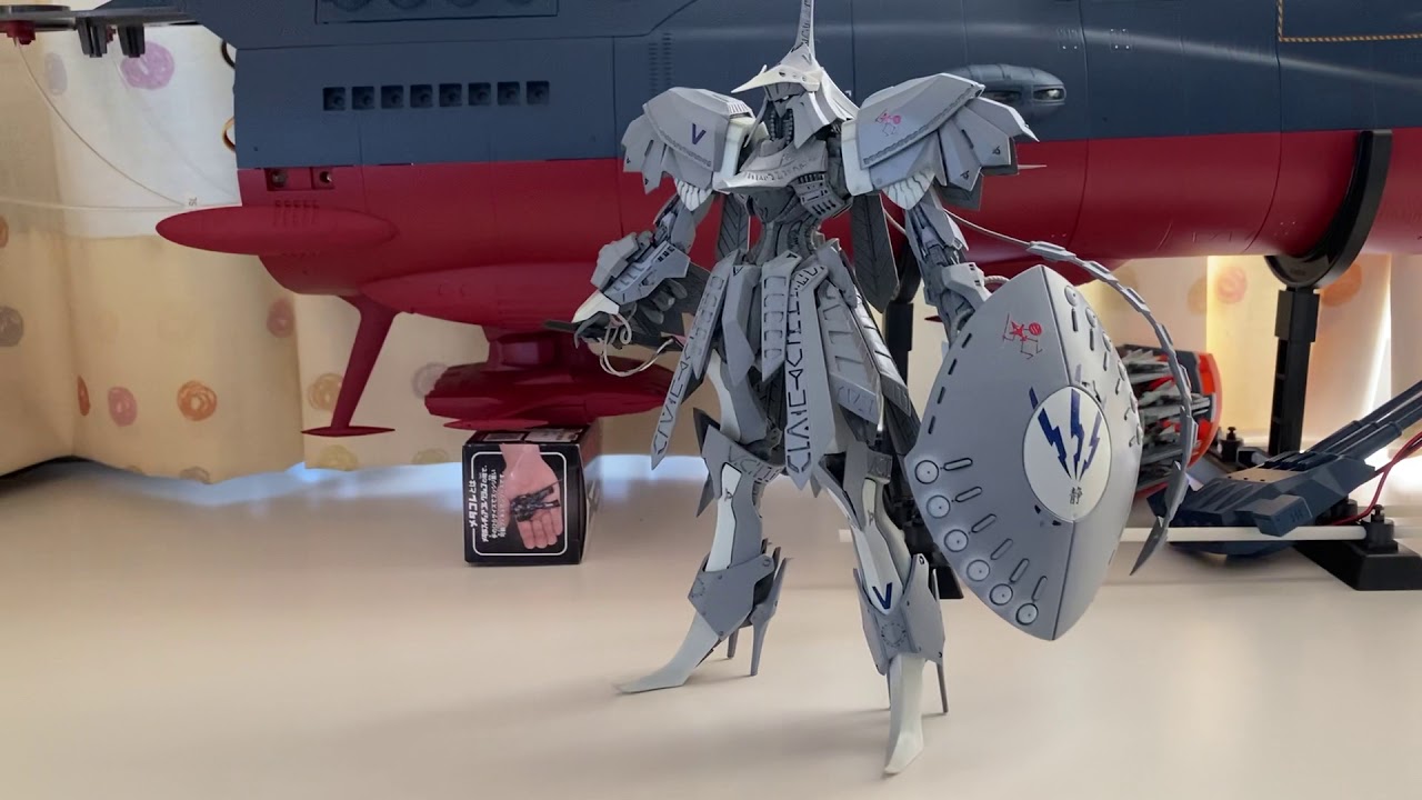 S.S.I.KUBALKANS the BANG  FSS　ボークスの　1/144クバルカン　破裂の人形　をつくる  ファイブスター物語　FSS SF 特撮　プラモデル
