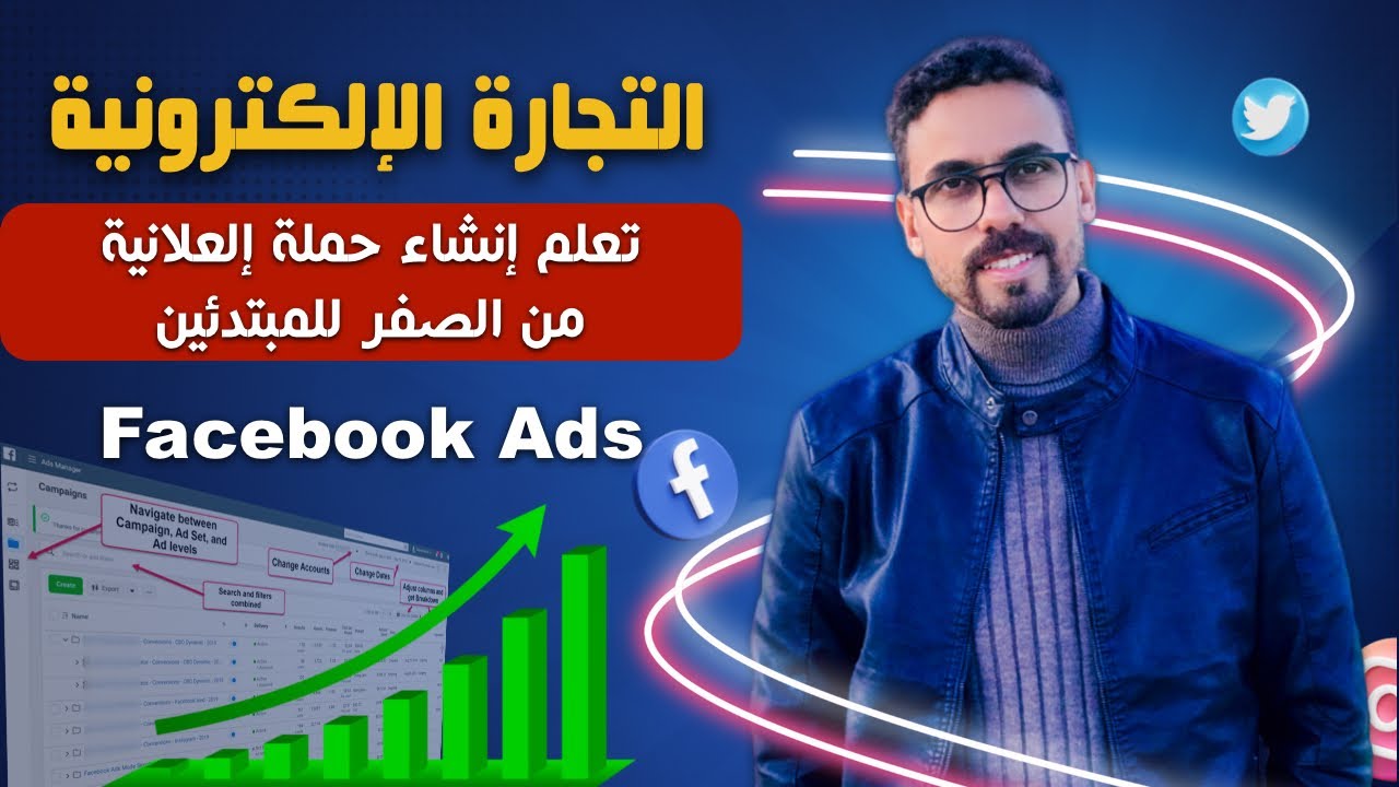 تعلم فايسبوك أدس : كيفية إنشاء حملة إعلانية من الصفر للمبتدئين تعلم التجارة الالكترونية facebook ads