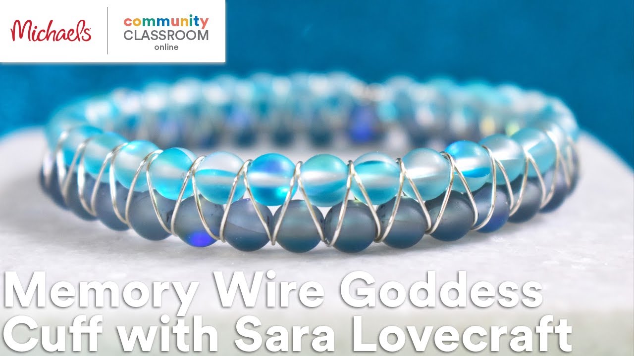 Online Class: Memory Wire Goddess Cuff with Sara Lovecraft | Michaels