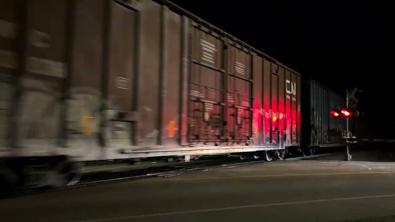 CP 8025 Going through Byron, WI on 2/21/2026