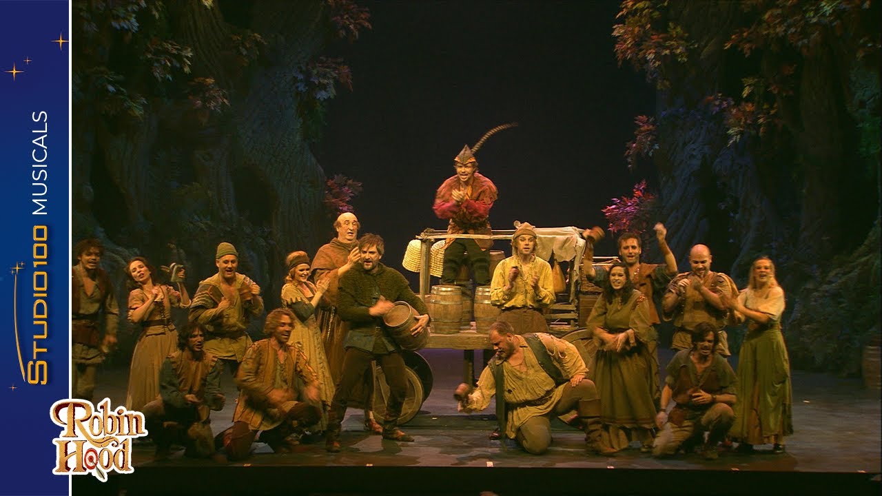 Giet de wijn uit het vat - Musical Robin Hood