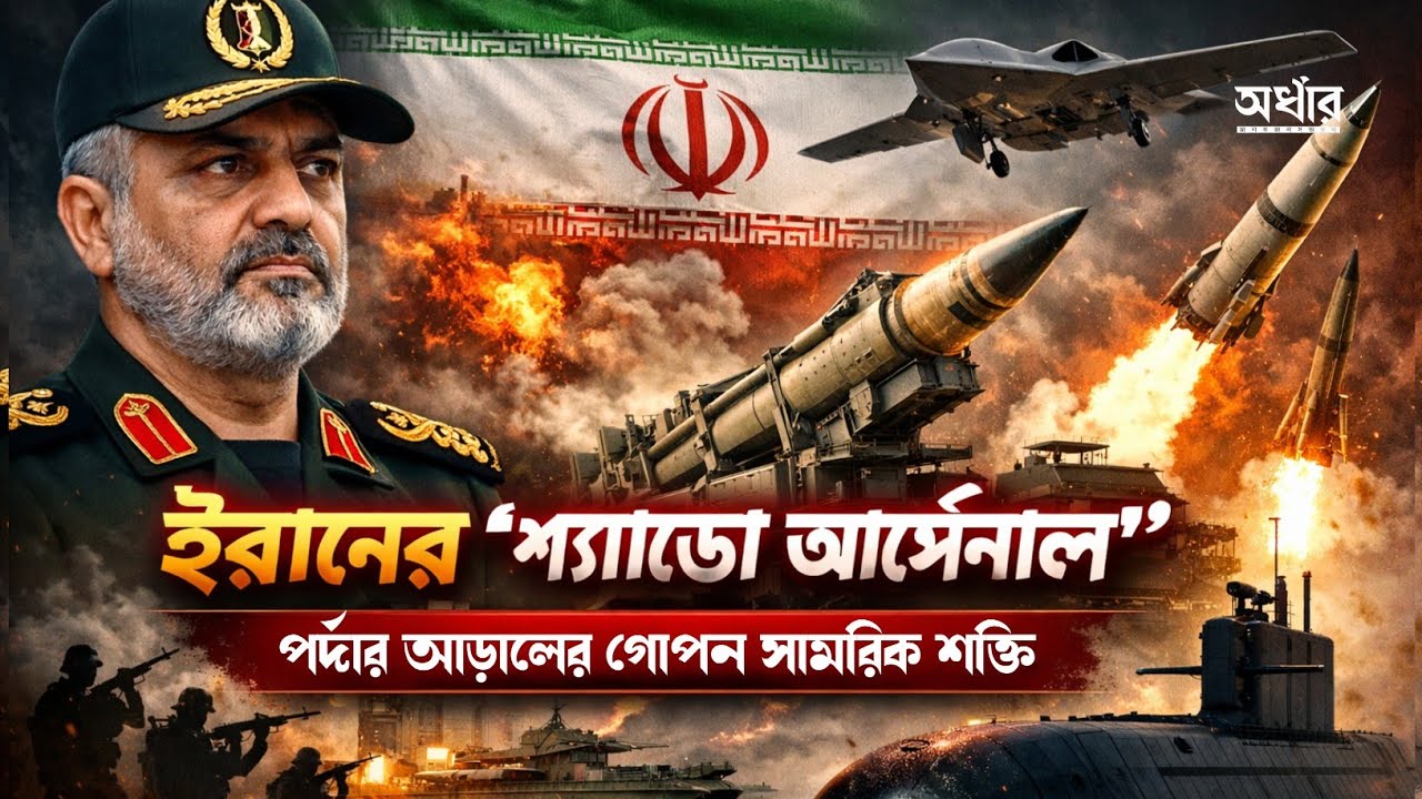 ইরানের 'শ্যাডো আর্সেনাল': পর্দার আড়ালের গোপন সামরিক শক্তি