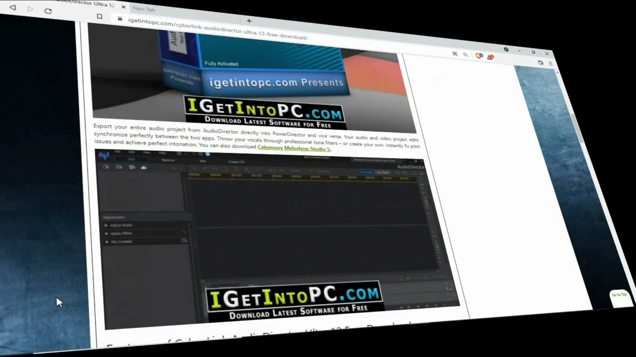 Cyberlink audio director free download get into pc