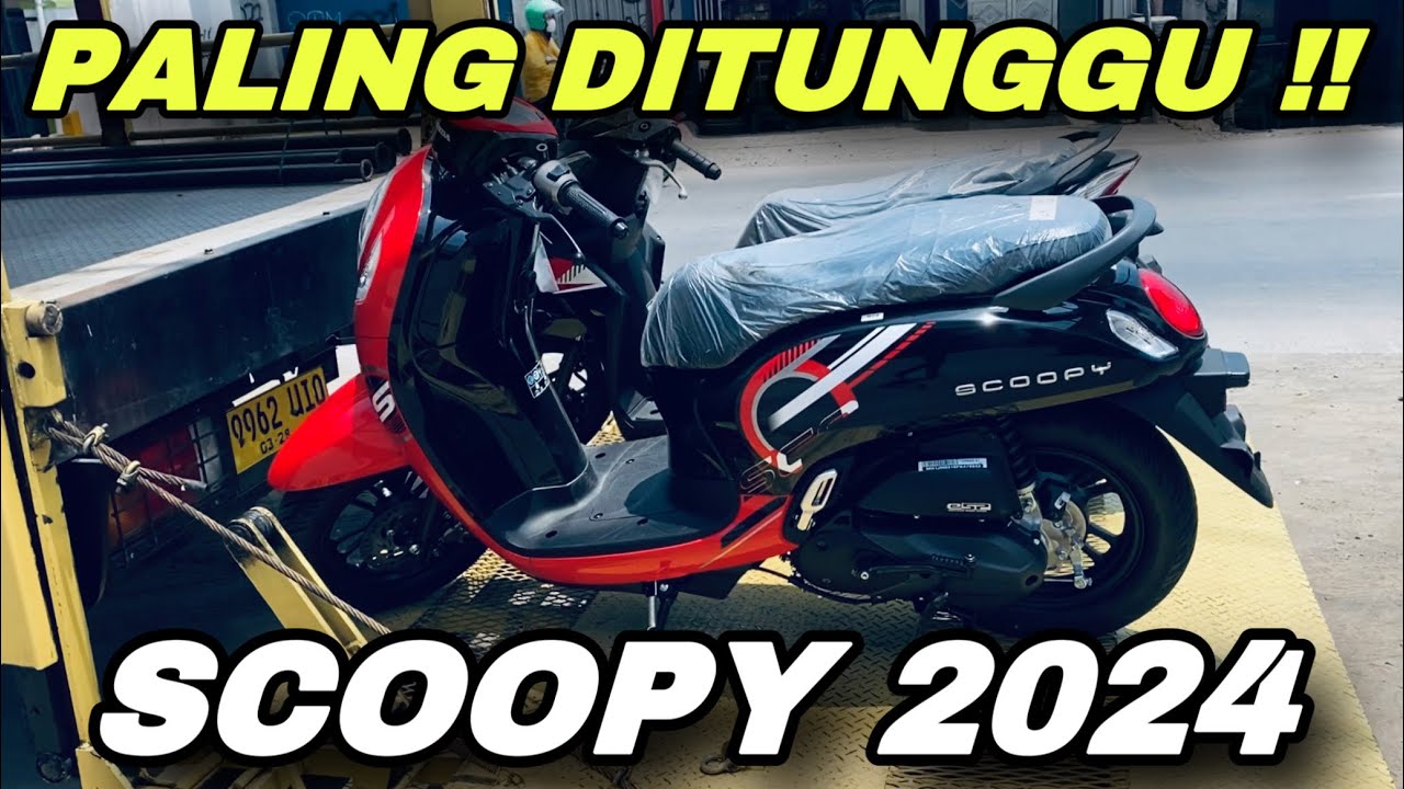 SCOOPY 2024 DATANG JUGA | TERLIHAT FRESH & SIMPLE ‼️