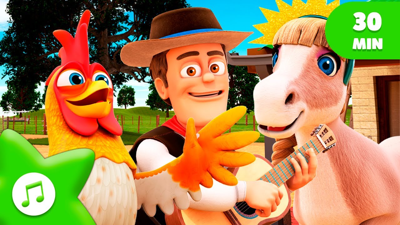 Old MacDonald Had a Farm 🌽 Kids Songs Compilation | Zenon The Farmer