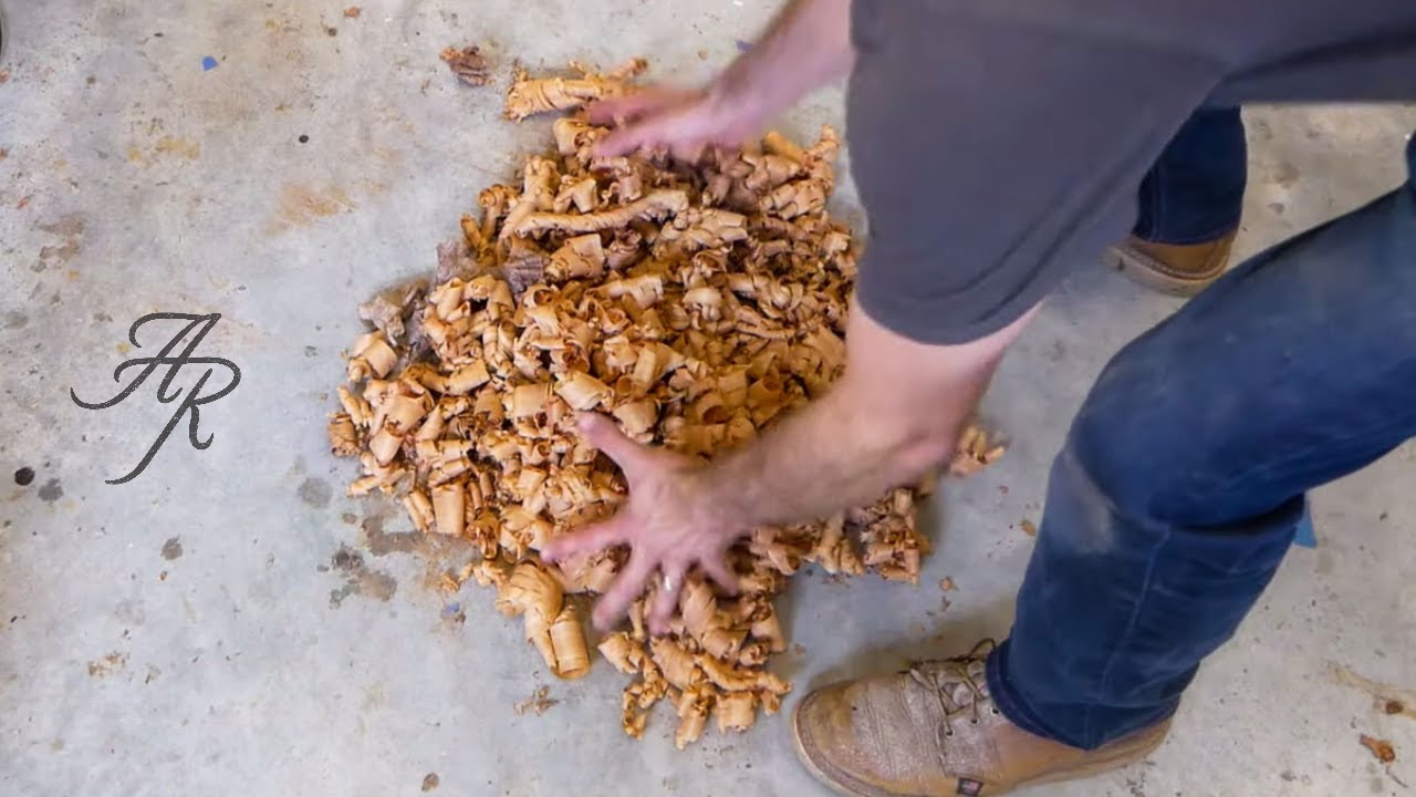 Making Toilet Paper From Wood Shavings....Almost!!