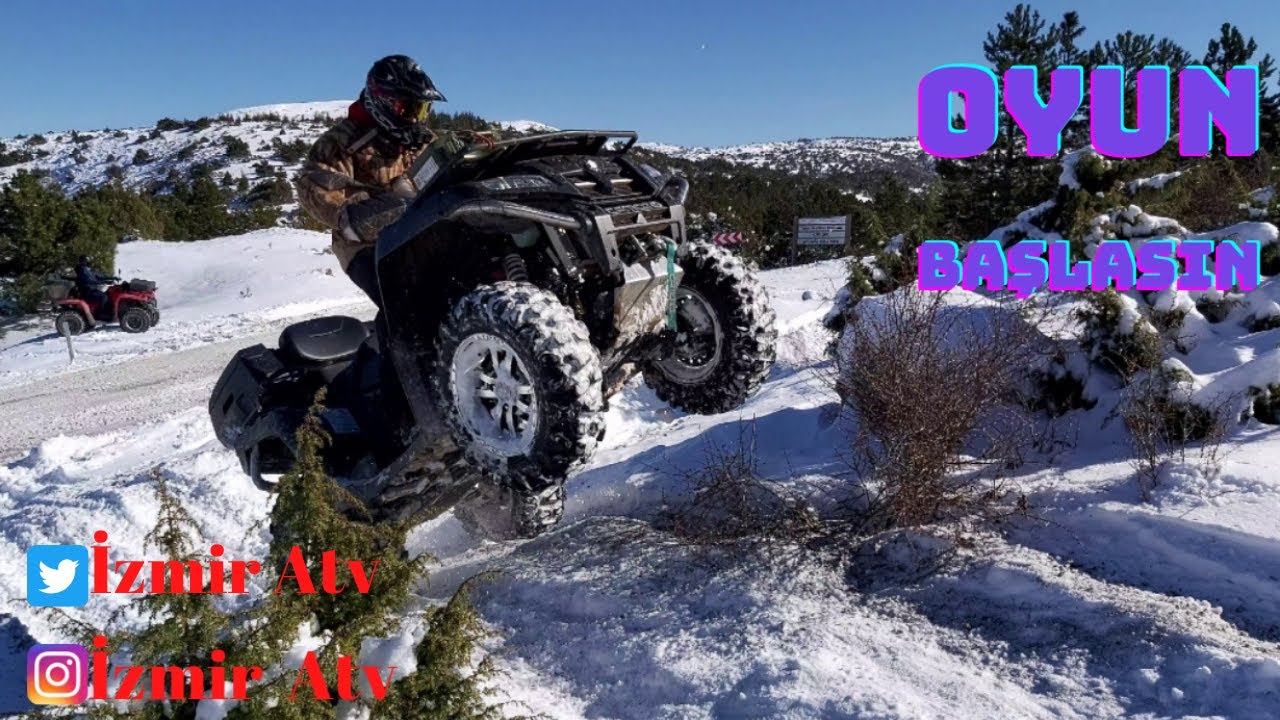 Karda zorlu off road- Cforce 625 atv ve 2021 Cforce 1000 atv lerin karda performans ve yanlamaları.