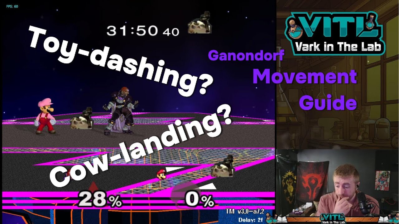 Advanced Ganondorf Movement Guide: Cowlanding