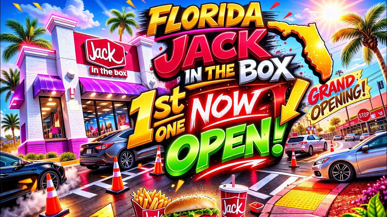 Jack in the Box FINALLY Returns to Florida - Here's What I Got