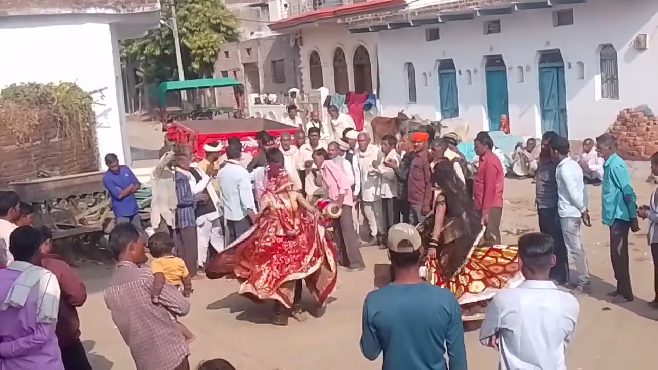 मां वैष्णो देवी झंडा शोभा यात्रा नगर परिषद बरोदिया कला