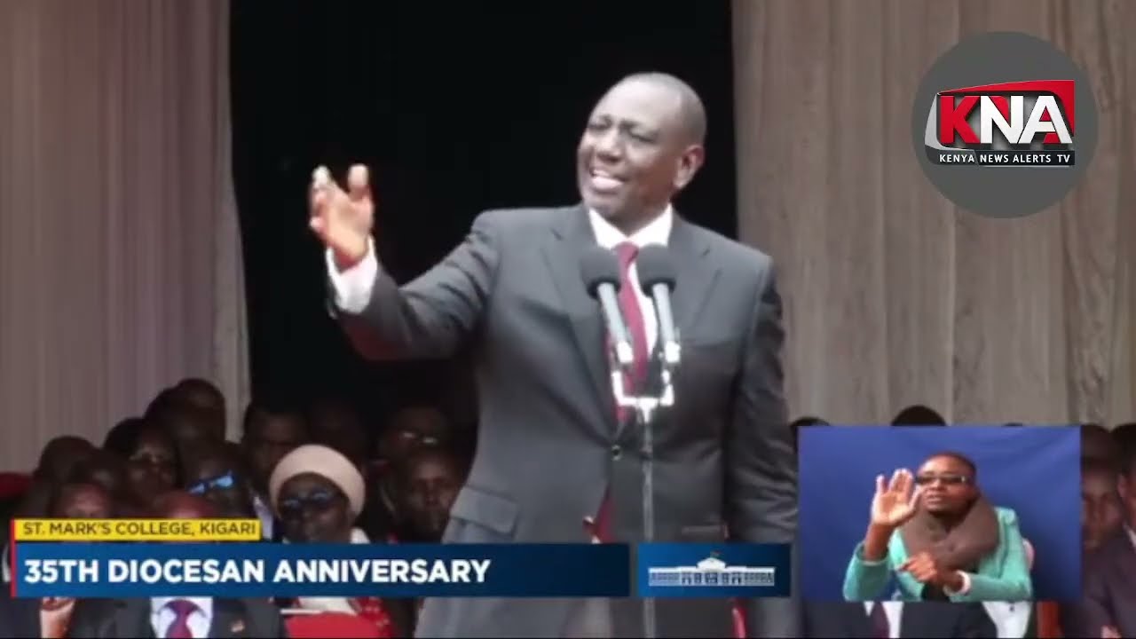 ''WACHENI POROJO,'' ANGRY PRESIDENT RUTO LECTURES LEADERS CRITICIZING HIM OVER CHURCH AT STATE HOUSE
