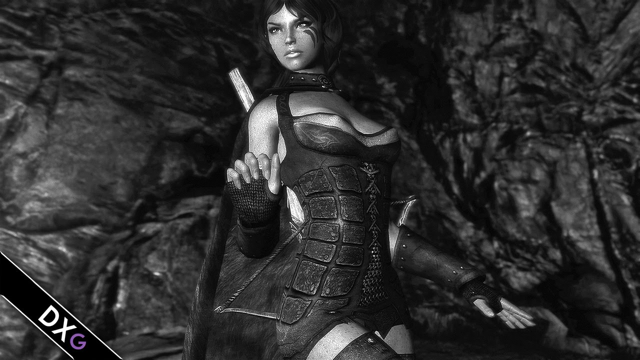 Gwelda Dawnguard Armor (Skyrim MOD)