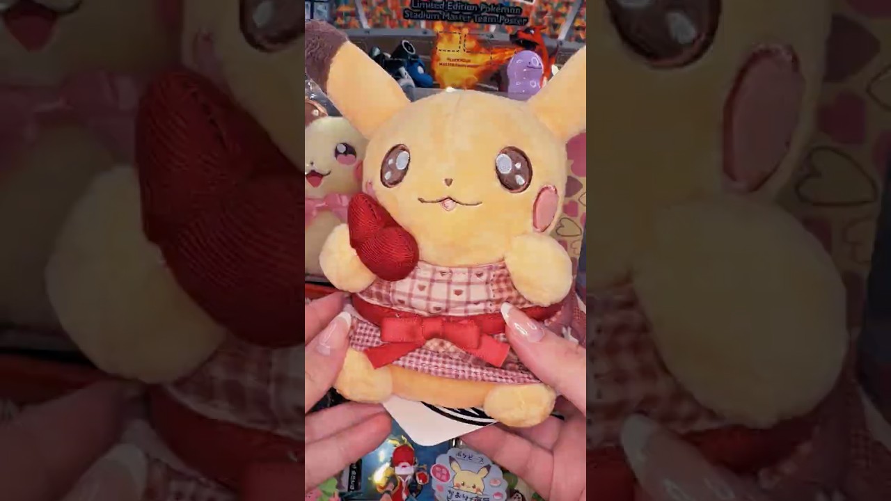 💝 Эта плюшевая игрушка Пикачу из мультфильма «Доставка сладостей» ИДЕАЛЬНО подойдет для Дня свято...