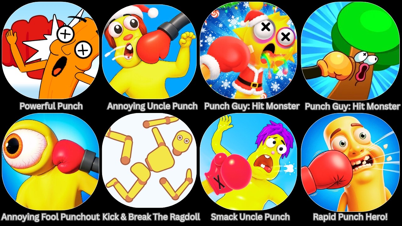Annoying Uncle Punch Game,Tung Tung Punch Hit,Punch Annoying Guy,Powerful Punch,Annoying Monster