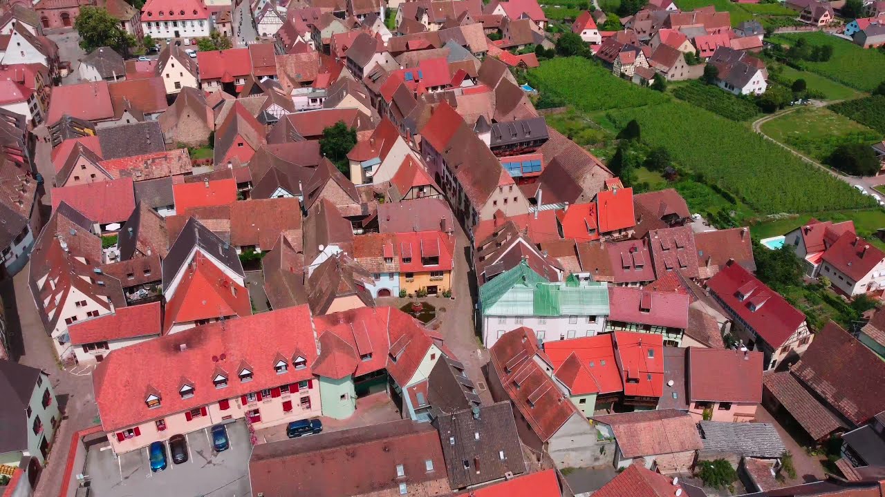 Губершвир. Gueberschwihr. Эльзас. Франция.