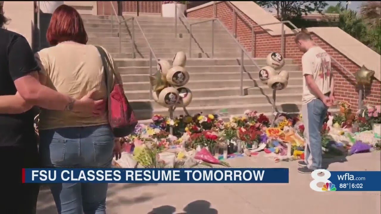 Students react to FSU classes resuming following mass shooting