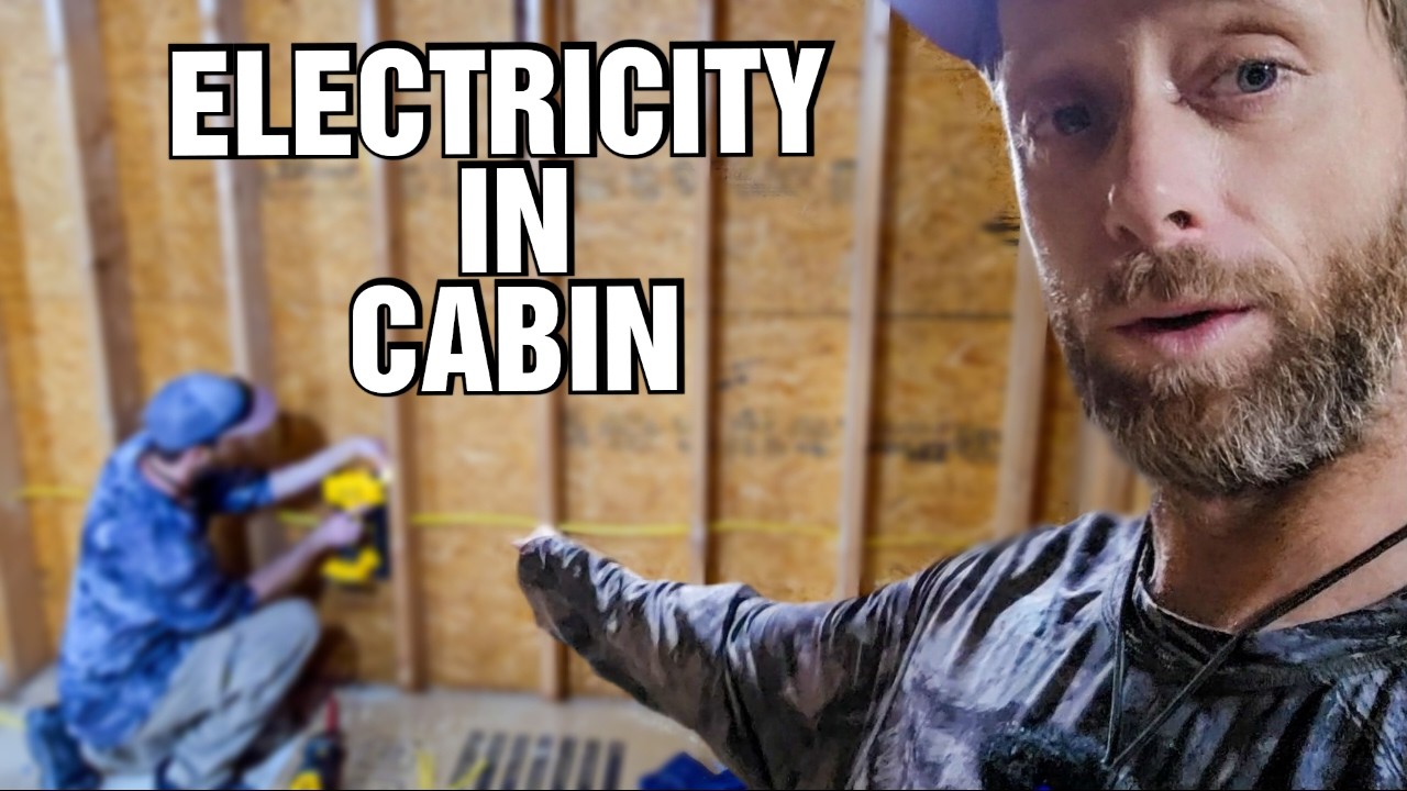 Running Electrical in Our Cabin Went Better Than Expected