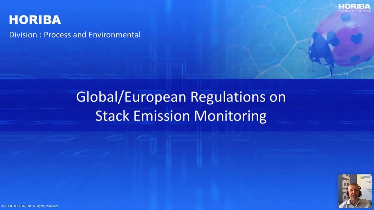 Stack Emission Monitoring- Solutions and Compliance by Mr. Gerhard Rosspeintner
