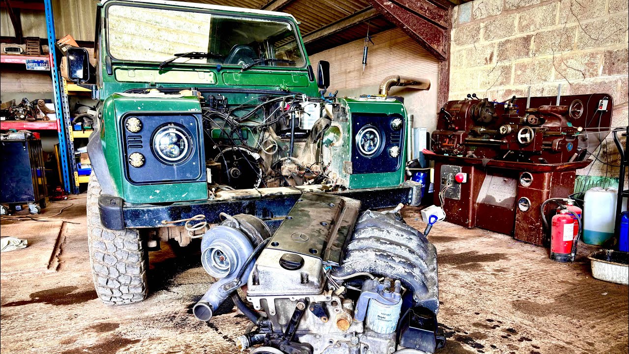 500HP 4x4 SLEEPER Build - OM606 strip down
