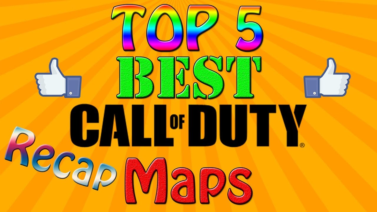 TOP 5 BEST COD maps! What are the fan favorite Call Of Duty maps?