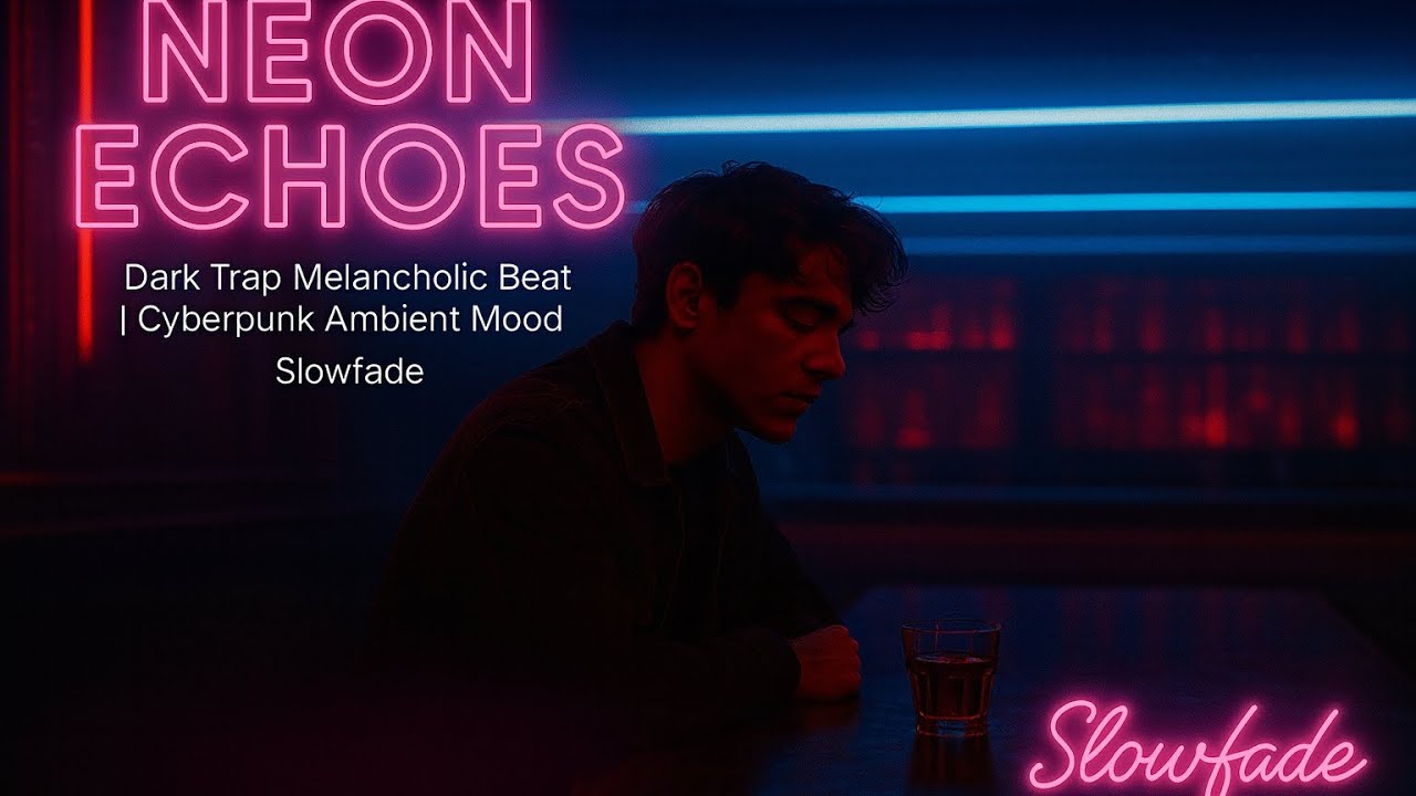 Neon Echoes &ndash; Dark Trap Melancholic Beat | Cyberpunk Ambient Mood | Slowfade