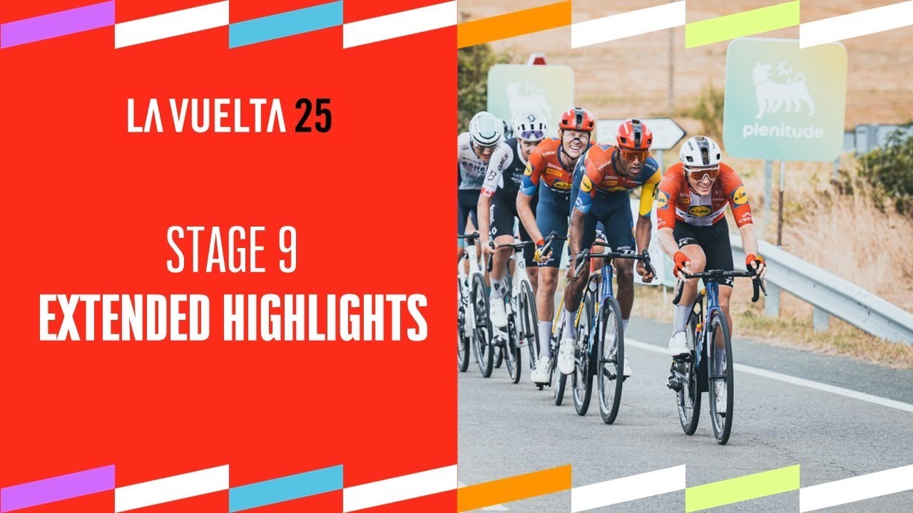 Extended Highlights - Stage 9 - La Vuelta 2025