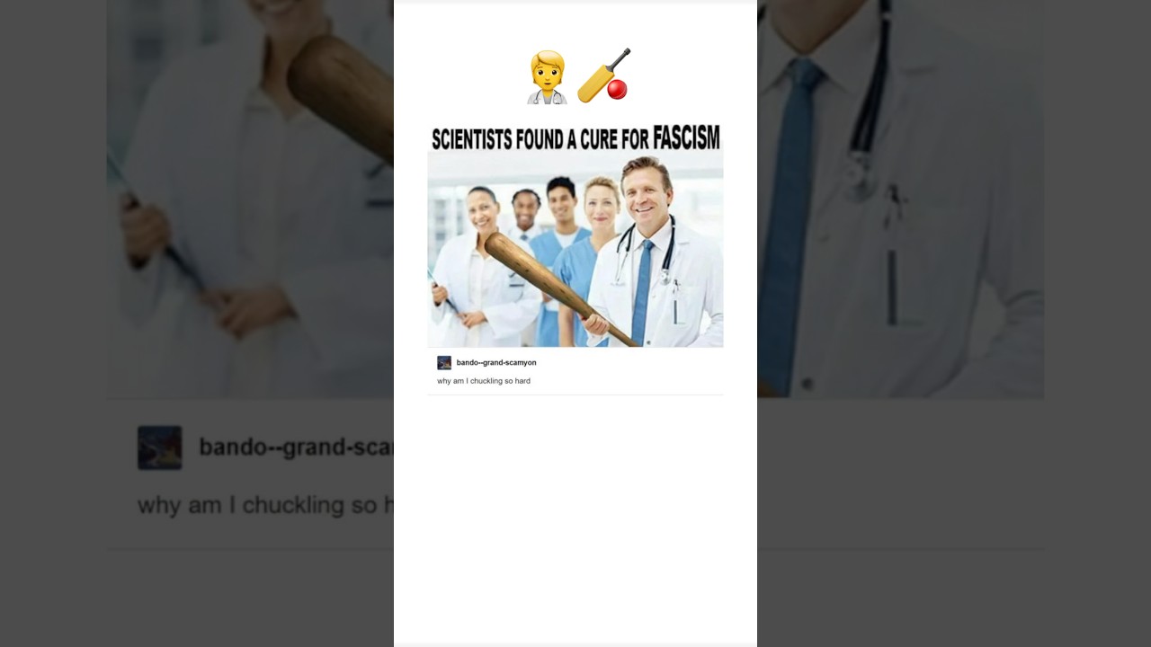 Doctors Hate Him&hellip; This One Weird Trick Ends Fascism