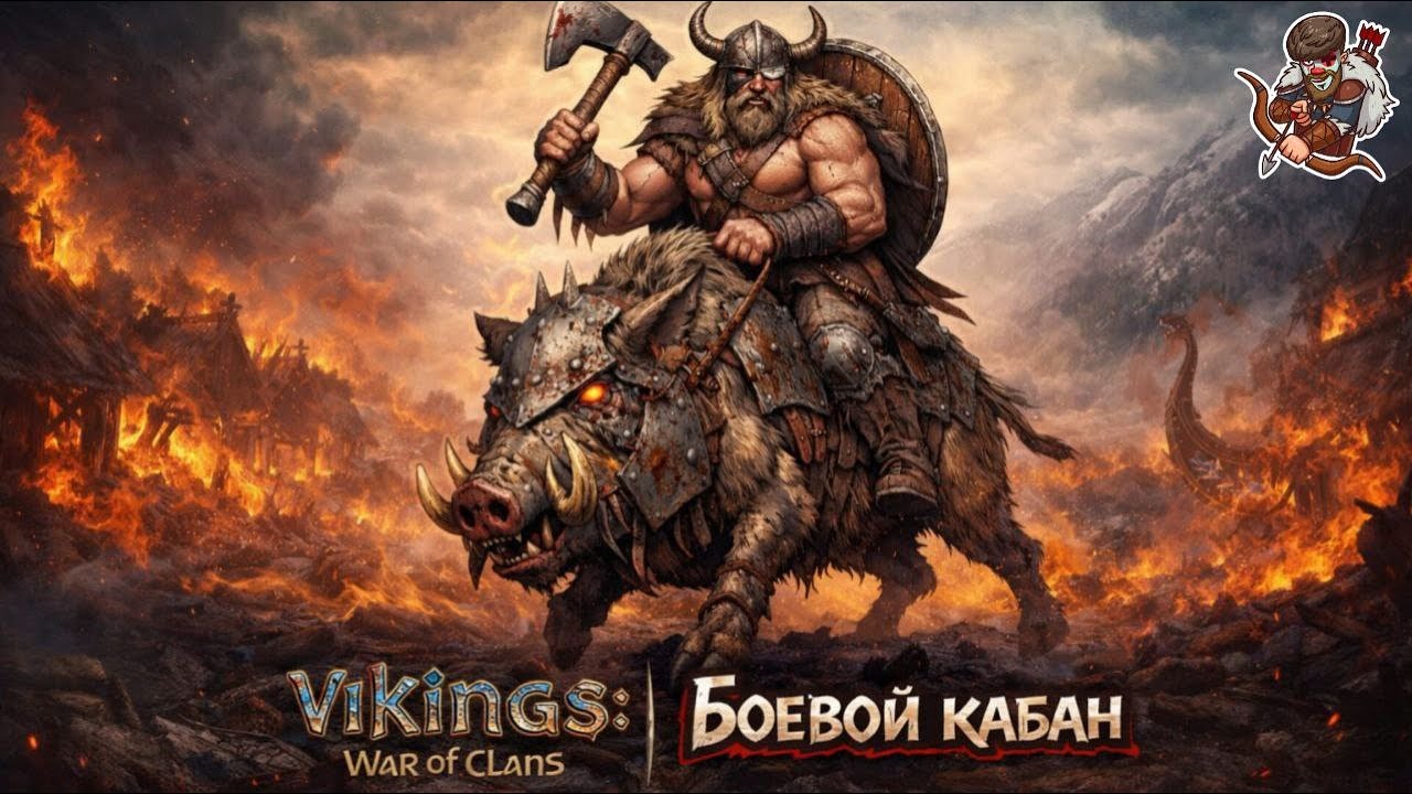 Vikings: War of clans. Оседлали кабана?
