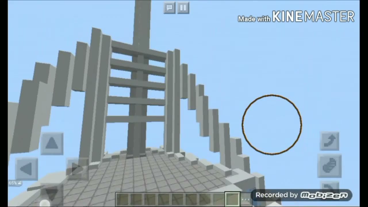 Burj Al Arab (part 3 ) in minecraft.