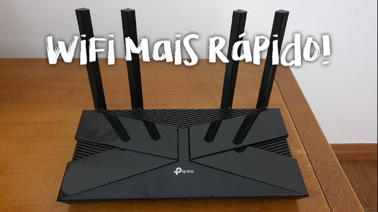 WiFi: O mais rápido que já tive em casa (WiFi 6)