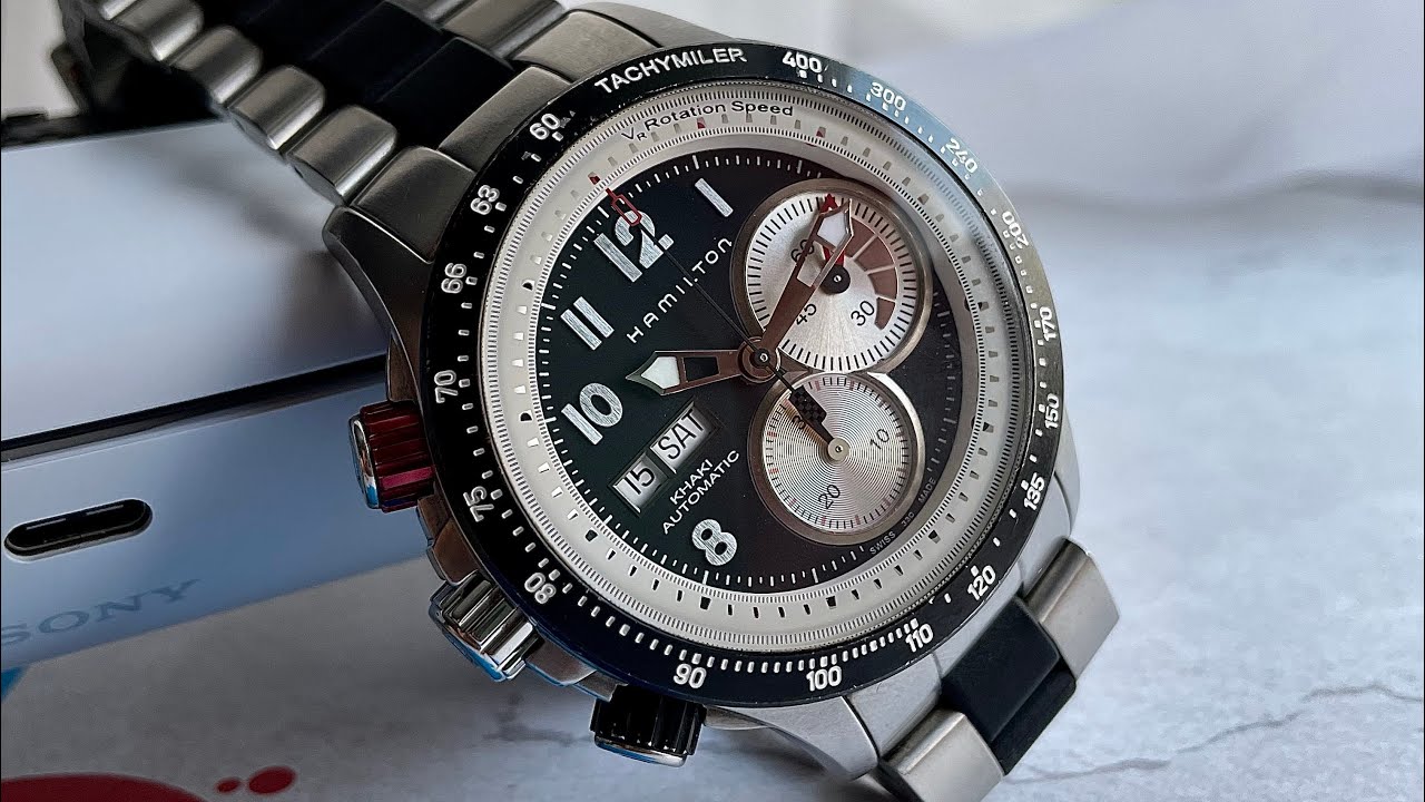 Обзор часов Hamilton Khaki Tachymiler